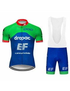 Conjunto corto de ciclismo EF Education First para disfrutar del verano