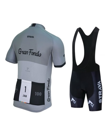 Conjunto de ciclismo corto Strava para estar cómodo y fresco en tus rutas