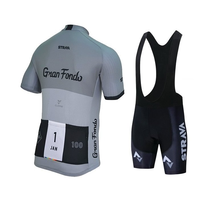 Conjunto de ciclismo corto Strava para estar cómodo y fresco en tus rutas