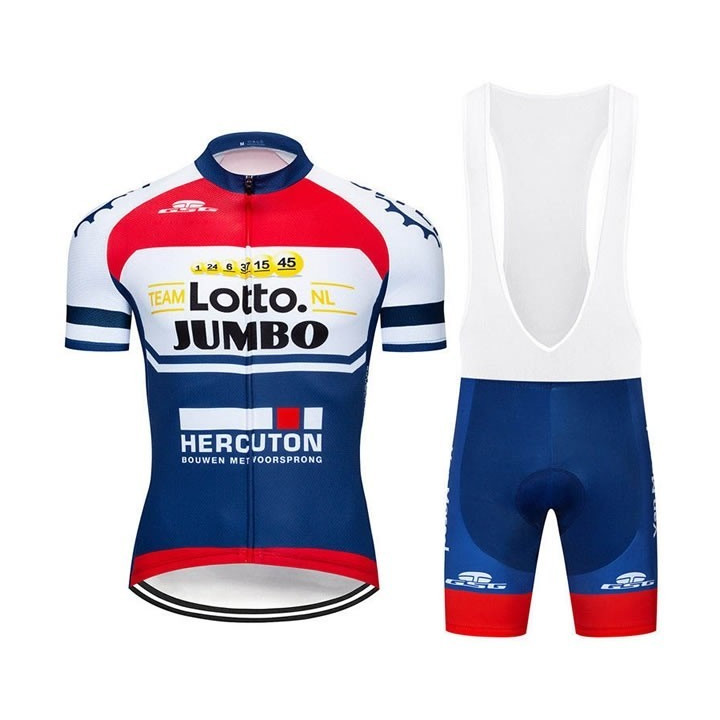 Conjunto corto de ciclismo Lotto: comodidad y frescura para tus paseos