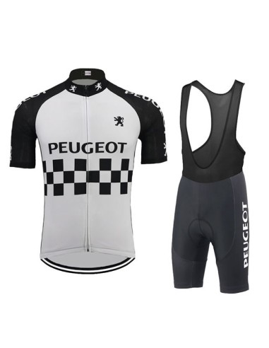 Conjunto corto de ciclismo Peugeot: comodidad y estilo para tus rutas