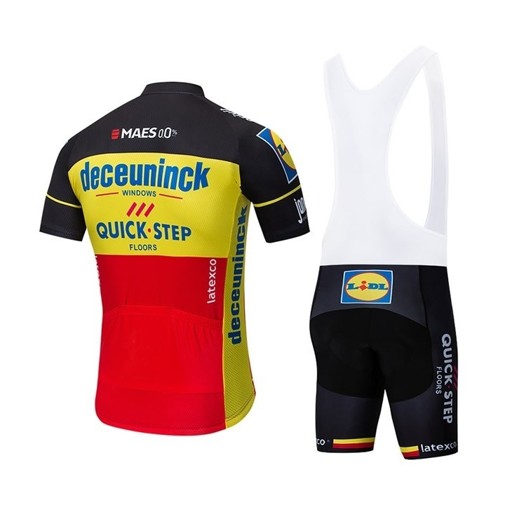 Equipación de ciclismo Quick Step: comodidad y estilo para tus rutas de verano