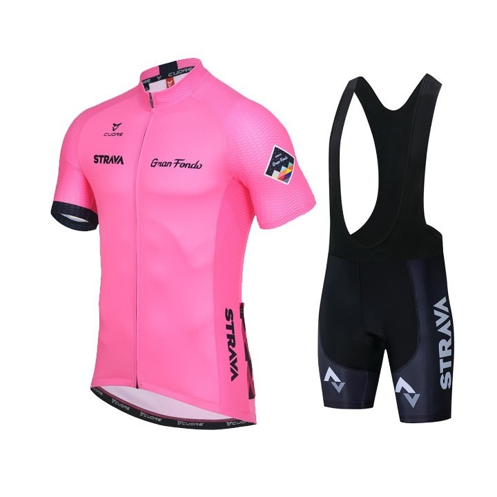 Conjunto corto de ciclismo Strava: comodidad y estilo para tus rutas