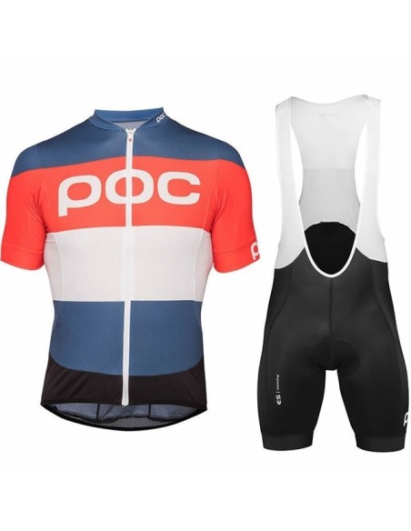 Conjunto corto de ciclismo Poc: comodidad y estilo para tus rutas de verano