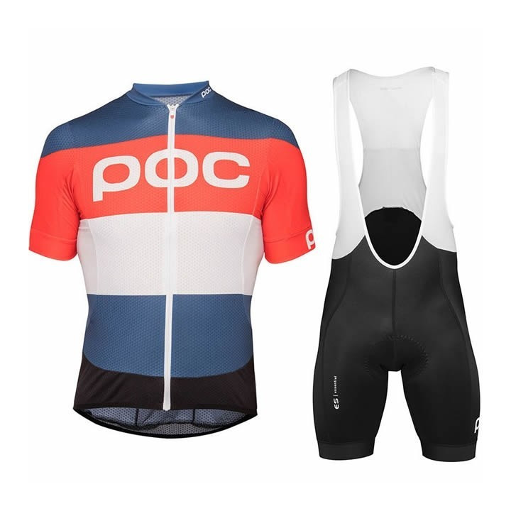 Conjunto corto de ciclismo Poc: comodidad y estilo para tus rutas de verano