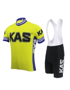 Conjunto corto de ciclismo Kas: comodidad y frescura para tus paseos de verano