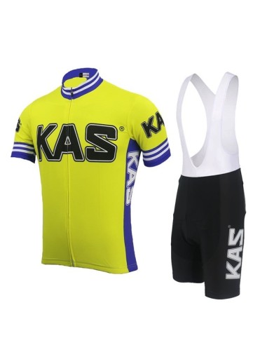 Conjunto corto de ciclismo Kas: comodidad y frescura para tus paseos de verano