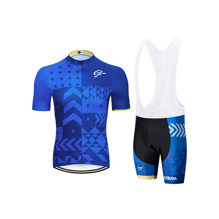 Conjunto de ciclismo corto Strava: comodidad y calidad para tus rutas