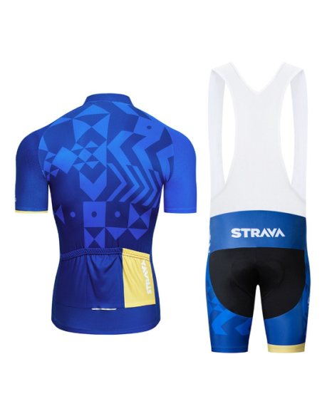 Conjunto de ciclismo corto Strava: comodidad y calidad para tus rutas