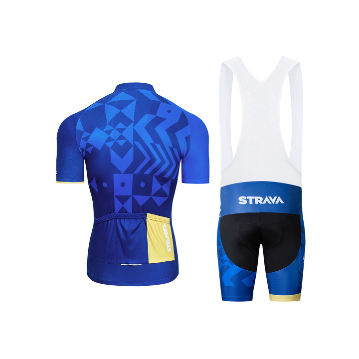 Conjunto de ciclismo corto Strava: comodidad y calidad para tus rutas