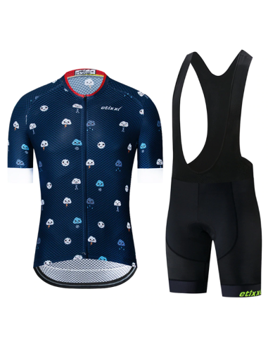 Conjunto de ciclismo corto Etixx: calidad y comodidad para tus rutas