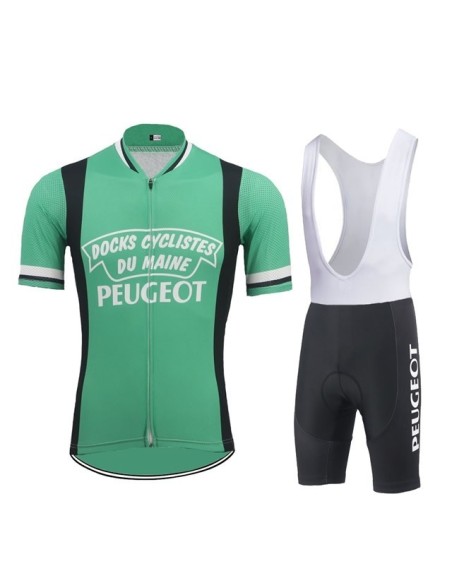 Conjunto corto de ciclismo Peugeot: comodidad y calidad para tus rutas