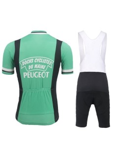 Conjunto corto de ciclismo Peugeot: comodidad y calidad para tus rutas 2