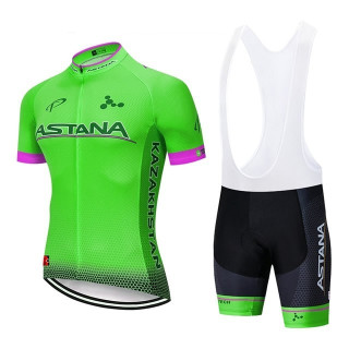 Conjunto corto de ciclismo Astana: comodidad y estilo para tus rutas