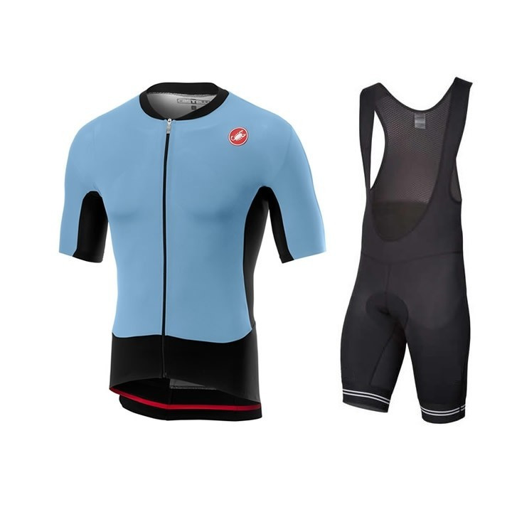 Conjunto corto de ciclismo Castelli para un verano fresco y cómodo