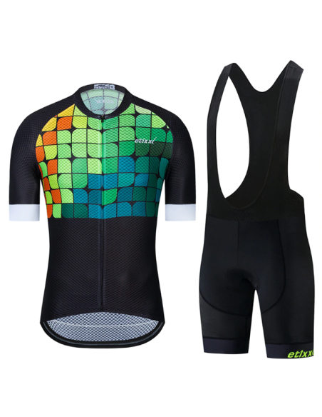 Conjunto corto de ciclismo Etixx para un verano cómodo y fresco