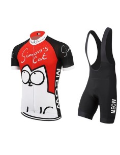 Conjunto de ciclismo Simons Cat: comodidad y estilo para tus paseos