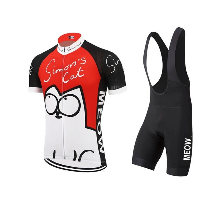 Conjunto de ciclismo Simons Cat: comodidad y estilo para tus paseos