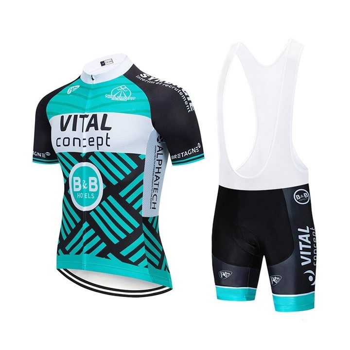 Conjunto corto de ciclismo Vital Concept: comodidad y frescura para tus paseos