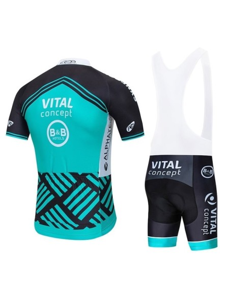 Conjunto corto de ciclismo Vital Concept: comodidad y frescura para tus paseos