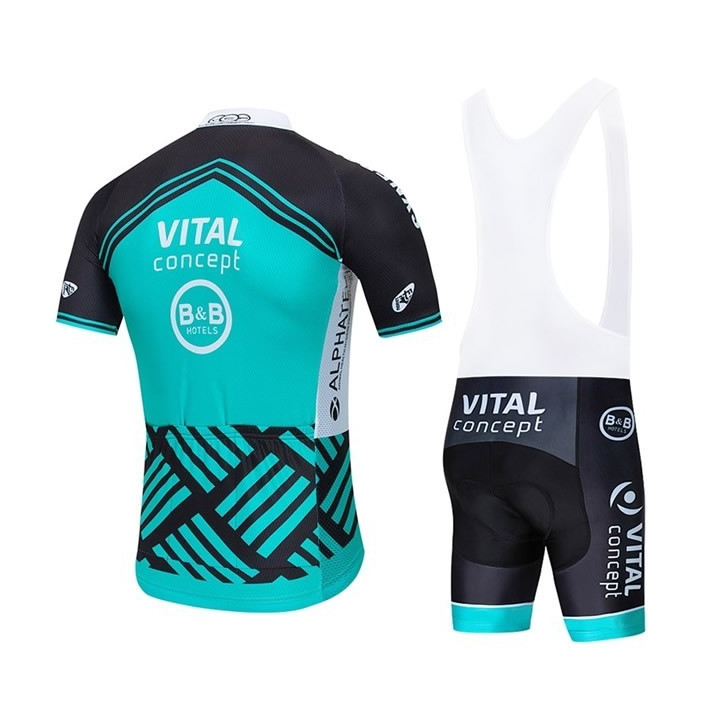 Conjunto corto de ciclismo Vital Concept: comodidad y frescura para tus paseos