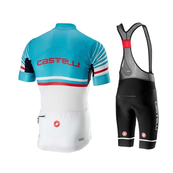 Conjunto corto de ciclismo Castelli: comodidad y frescura para tus paseos