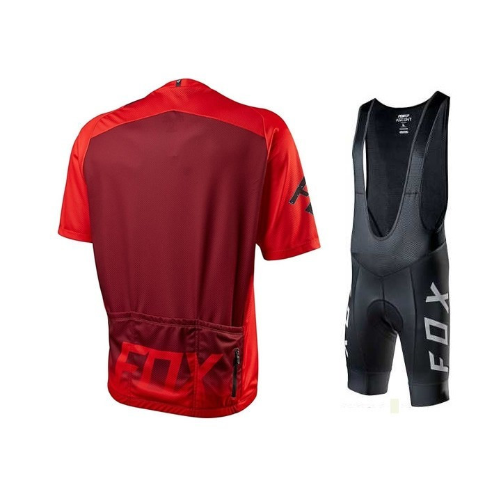 Conjunto corto de ciclismo Fox: comodidad y estilo para tus rutas
