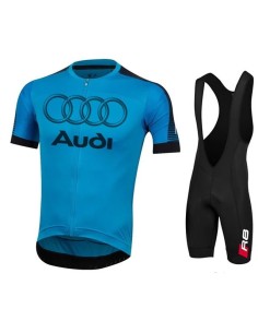 Conjunto corto de ciclismo Audi para disfrutar del verano en dos ruedas
