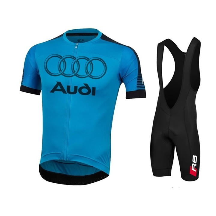 Conjunto corto de ciclismo Audi para disfrutar del verano en dos ruedas