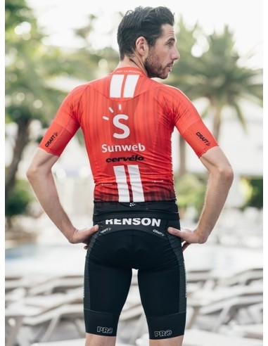 Conjunto corto de ciclismo Sunweb: comodidad y estilo para tus rutas