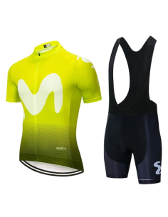 Conjunto de ciclismo Movistar: comodidad y frescura para tus rutas