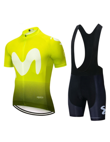 Conjunto de ciclismo Movistar: comodidad y frescura para tus rutas