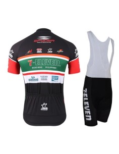 Conjunto corto de ciclismo 7 Eleven: comodidad y estilo para tus paseos 2