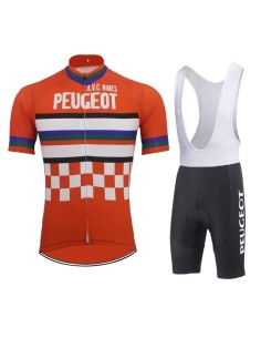 Conjunto de ciclismo Peugeot: comodidad y estilo para tus paseos de verano