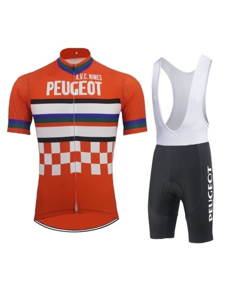 Conjunto de ciclismo Peugeot: comodidad y estilo para tus paseos de verano