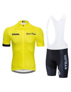 Conjunto de ciclismo Strava: comodidad y frescura para tus rutas