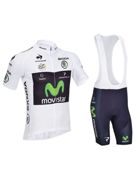 Conjunto corto de ciclismo Movistar: comodidad y frescura para tus rutas