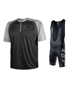 Conjunto corto de ciclismo Fox: comodidad y frescura para tus rutas