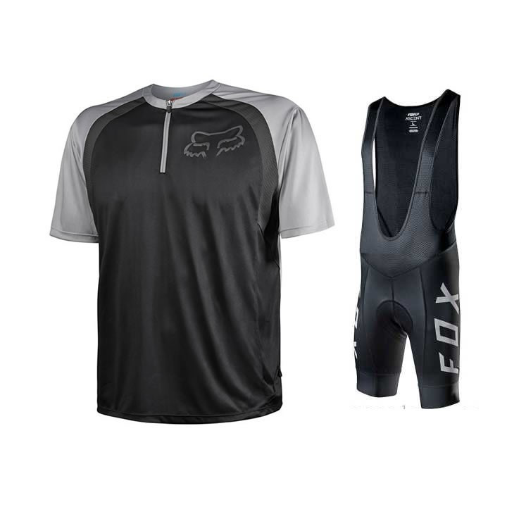 Conjunto corto de ciclismo Fox: comodidad y frescura para tus rutas