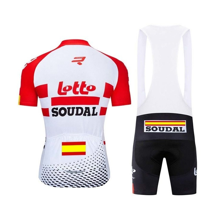 Conjunto corto de ciclismo Lotto: comodidad y estilo para tus paseos