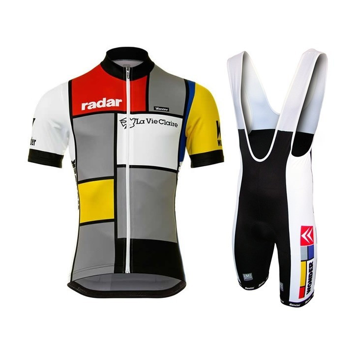 Conjunto corto de ciclismo Santini: comodidad y calidad para tus rutas