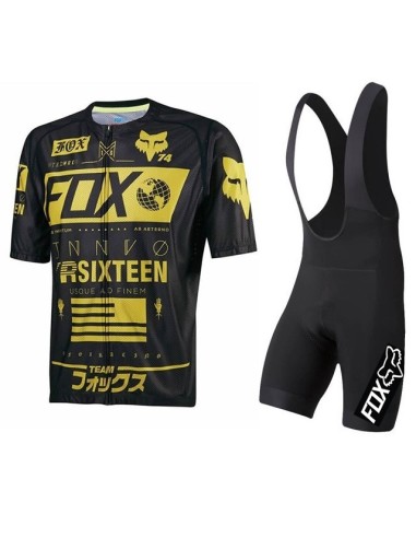 Conjunto corto de ciclismo Fox: comodidad y frescura para tus rutas
