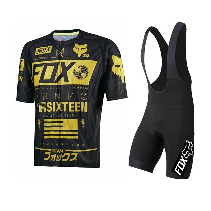 Conjunto corto de ciclismo Fox: comodidad y frescura para tus rutas