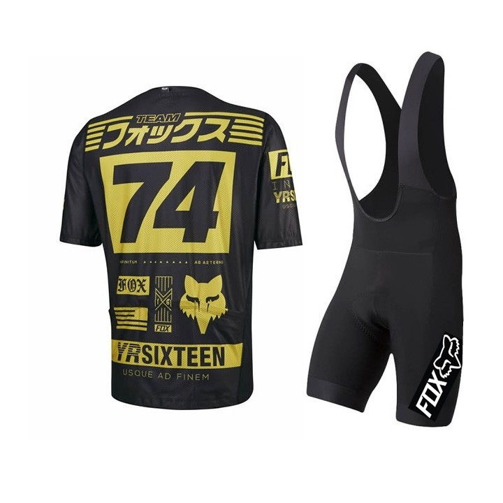 Conjunto corto de ciclismo Fox: comodidad y frescura para tus rutas
