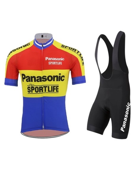 Conjunto de ciclismo Panasonic: comodidad y frescura para tus rutas