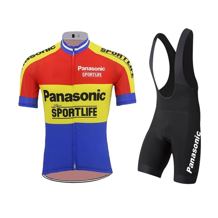 Conjunto de ciclismo Panasonic: comodidad y frescura para tus rutas