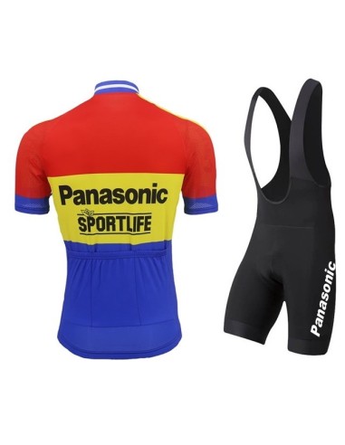 Conjunto de ciclismo Panasonic: comodidad y frescura para tus rutas