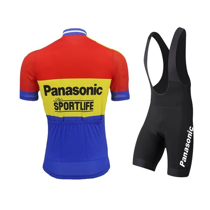 Conjunto de ciclismo Panasonic: comodidad y frescura para tus rutas