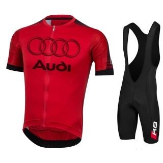Conjunto corto de ciclismo Audi: comodidad y frescura para tus paseos