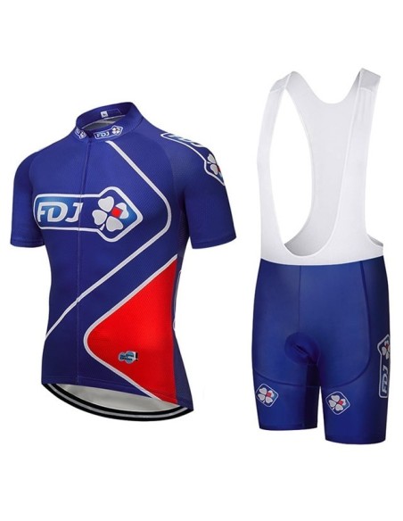 Conjunto de ciclismo FDJ: comodidad y frescura para tus paseos de verano